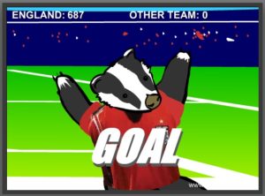 England 687, USA 0
