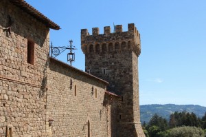 Castello di Amorosa, spectacular winery, but totally out of place. 